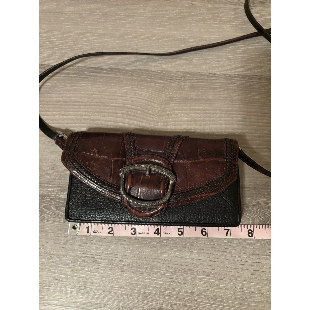 Brighton Crossbody Wallet Purse Bag Boho Festival Timeless Buckle Western Preppy - Picture 10 of 11
